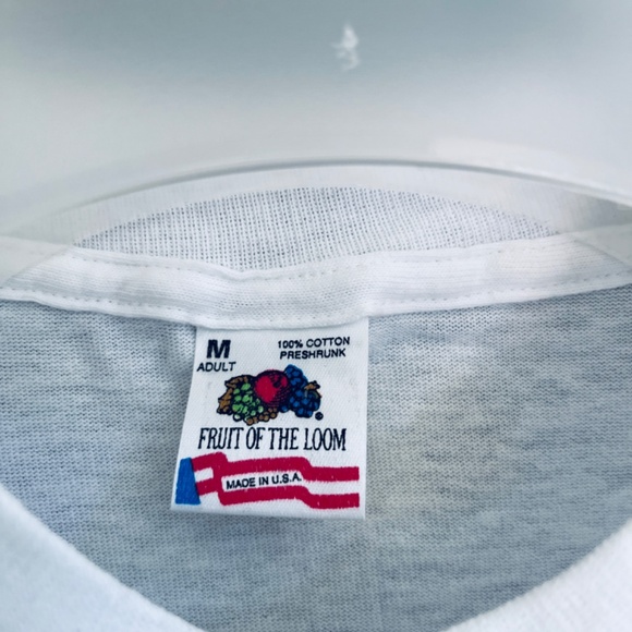 Rare Fruit Of The Loom Vintage Single Stitch Golden Sailboat Jamaica Size M - Picture 3 of 11